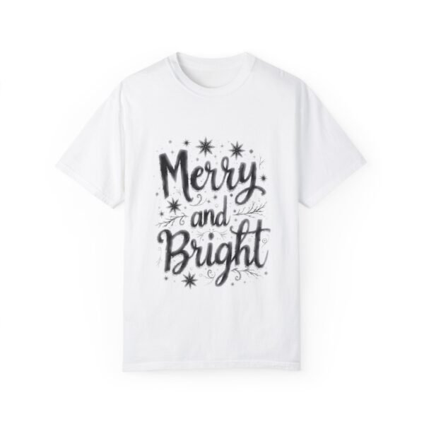Merry and Bright Unisex T-shirt – Your Festive Favorite