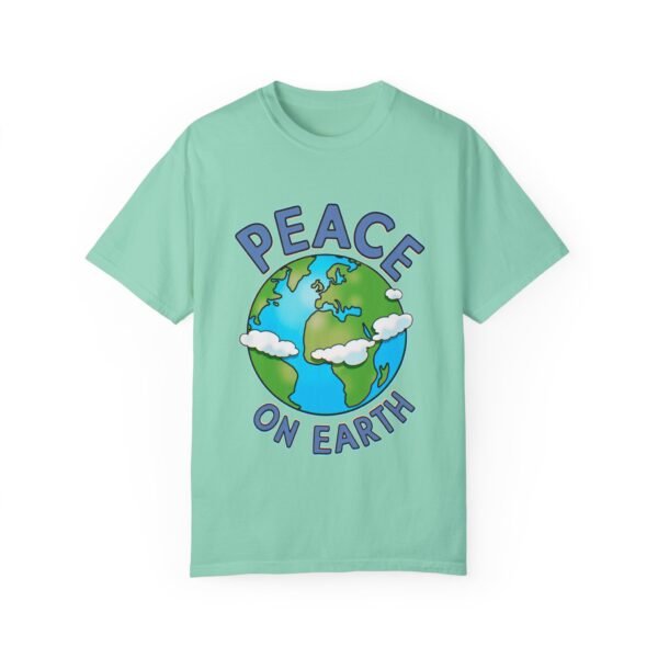 Peace on Earth Unisex T-shirt – Shine Bright with Goodwill