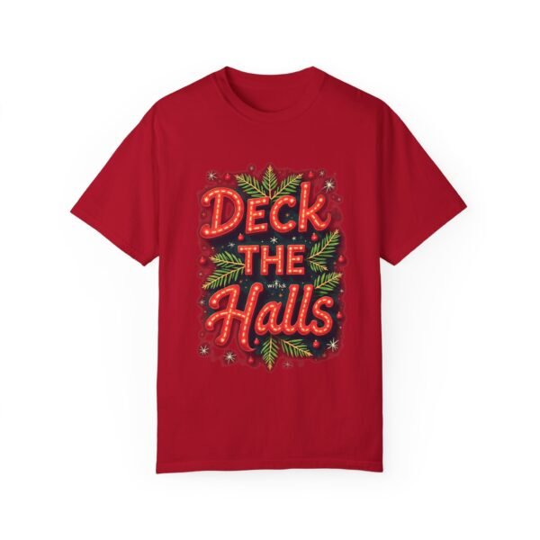 Deck the Halls Unisex T-shirt – Shine Bright This Christmas
