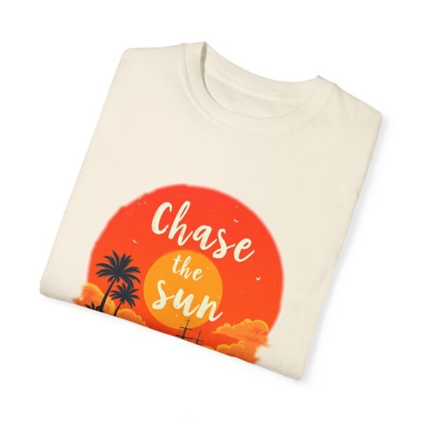 Chase the Sun Unisex T-shirt – For Those Who Love the Outdoors