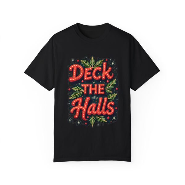 Deck the Halls Unisex T-shirt – Shine Bright This Christmas