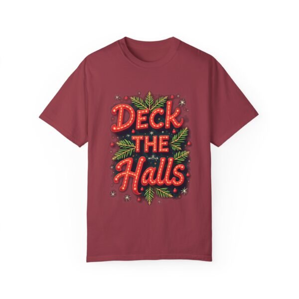 Deck the Halls Unisex T-shirt – Shine Bright This Christmas