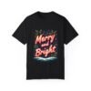 Cozy & Festive – Merry and Bright Unisex T-shirt