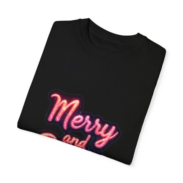Celebrate in Style – Merry and Bright Unisex T-shirt