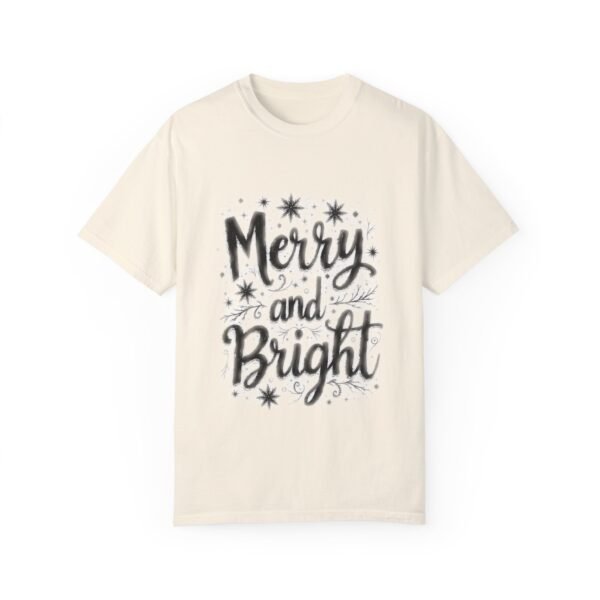 Merry and Bright Unisex T-shirt – Your Festive Favorite