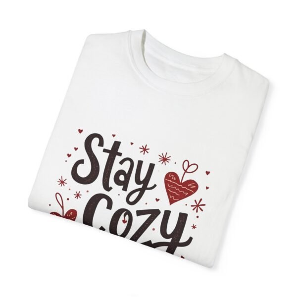 14600471934723148968_2048.jpeg Stay Cozy, Stay Happy Unisex T-shirt – Happiness Starts with Comfort