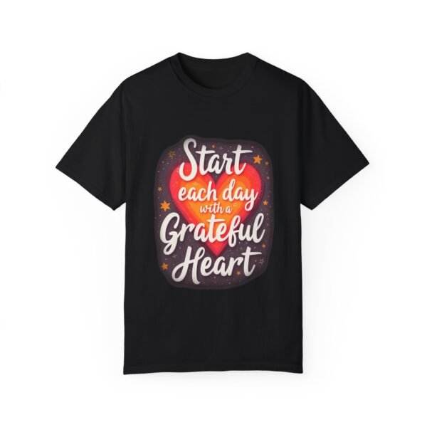 14612278695792983375_2048.jpeg Start Each Day with a Grateful Heart Unisex T-shirt – Cultivate Positivity