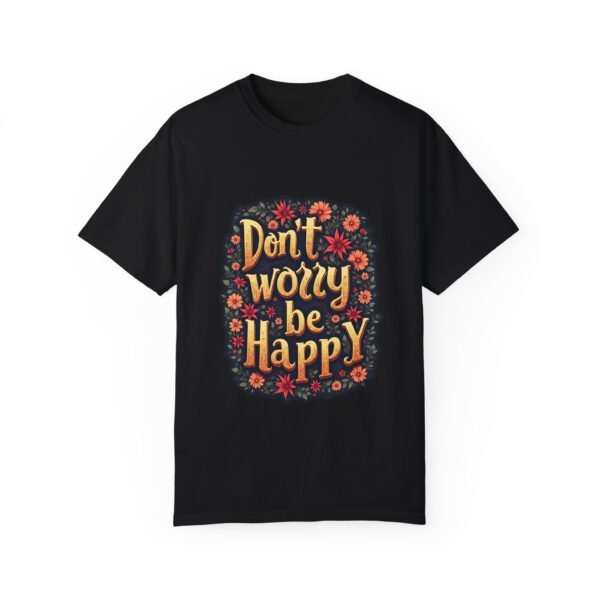 Happiness is Key – Don’t Worry, Be Happy Unisex T-shirt