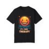 151186419048966860_2048.jpeg Smile, It's Free Therapy Unisex T-shirt β Your Daily Dose of Happiness