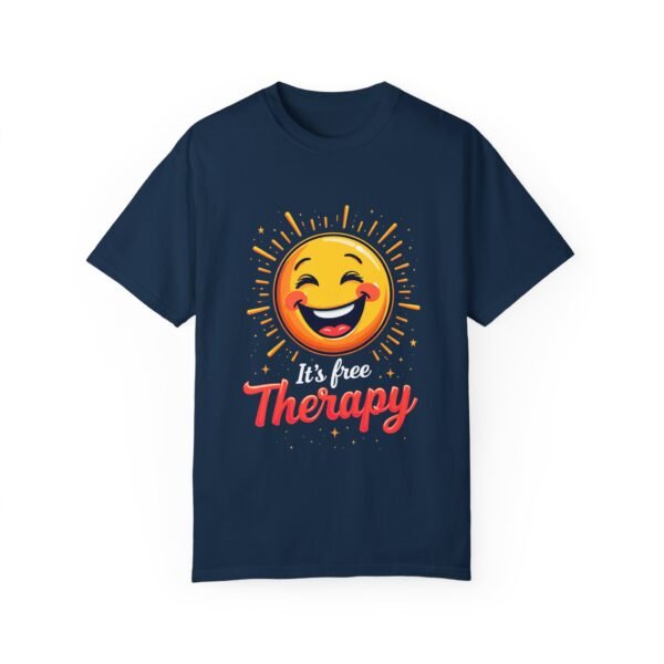 Smile, It's Free Therapy Unisex T-shirt – A Simple Smile Can Change Everything