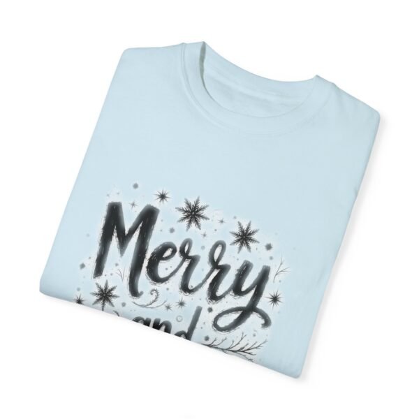 Merry and Bright Unisex T-shirt – Your Festive Favorite