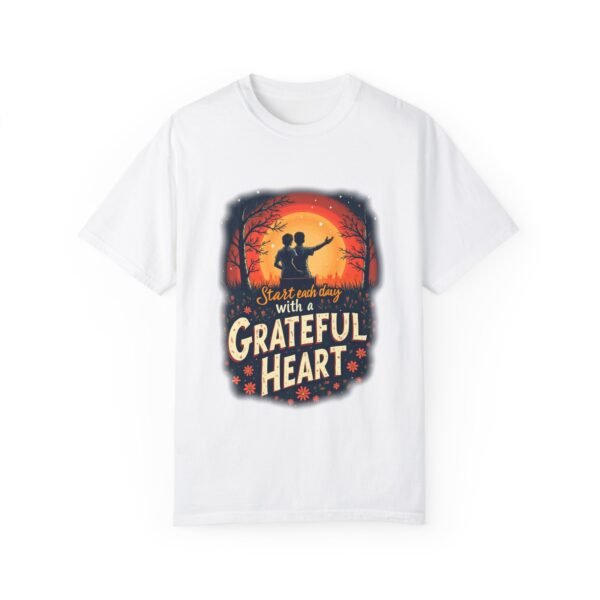 16891822265758845504_2048.jpeg Start Each Day with a Grateful Heart Unisex T-shirt – A Heart Full of Thanks