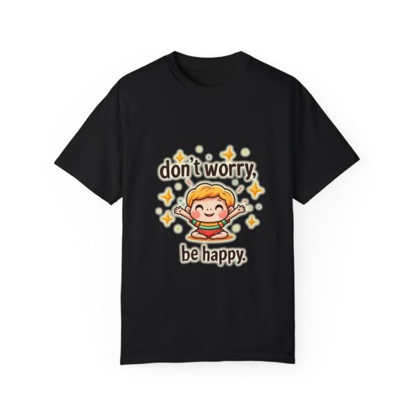 17064219252704219235_2048.jpeg Relax & Smile – Don’t Worry, Be Happy Unisex T-shirt