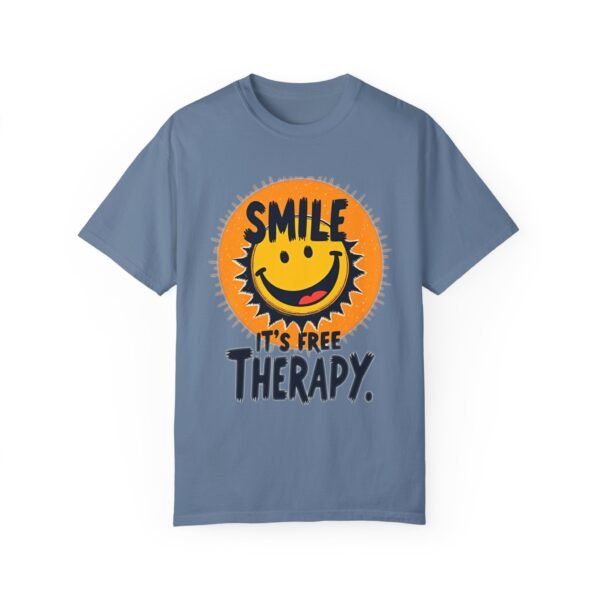 17699967461302453660_2048.jpeg Smile, It's Free Therapy Unisex T-shirt β The Best Kind of Medicine