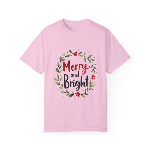 Merry and Bright Unisex T-shirt – Light Up the Holidays