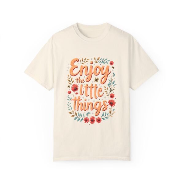 17949213712629356676_2048.jpeg Enjoy the Little Things Unisex T-shirt – A Gentle Reminder to Smile