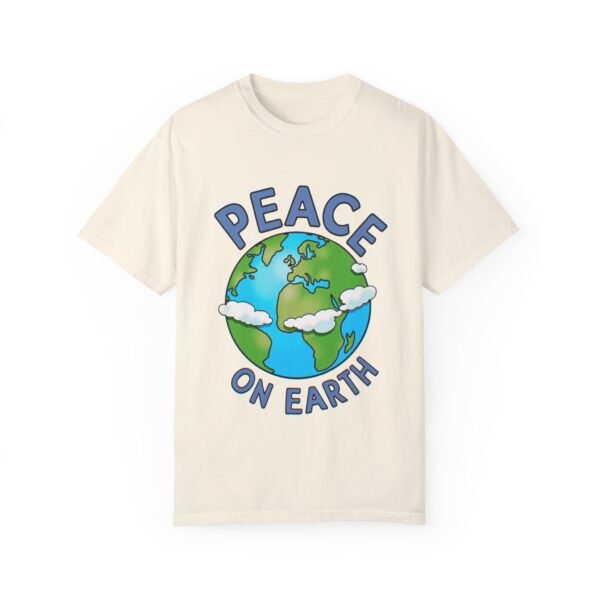 Peace on Earth Unisex T-shirt – Shine Bright with Goodwill