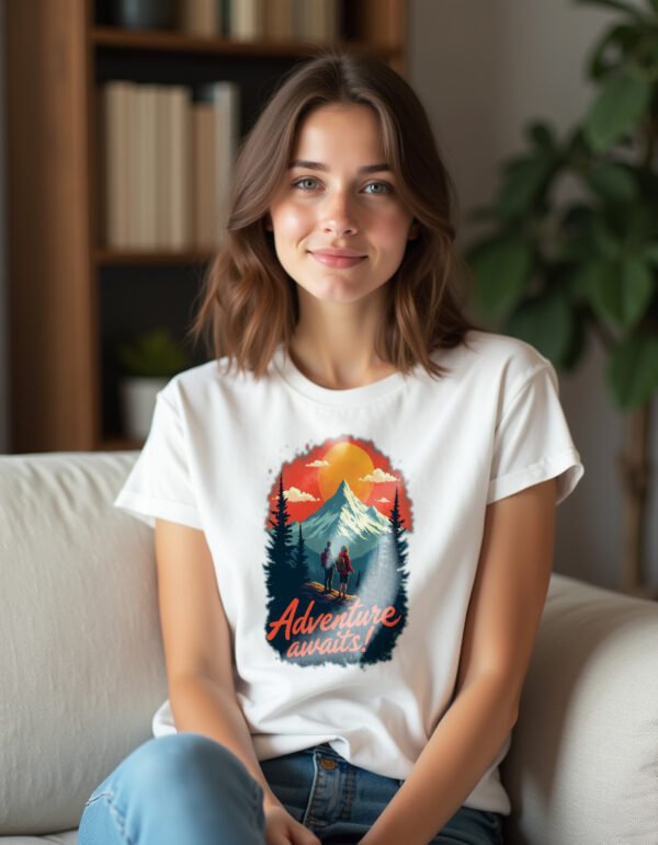 Adventure Awaits! T-shirt - Ready for your next journey!
