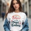20241206171800-1efb3f60-b87d-6416-981a-e6ccf4e5bb79.jpg Believe in the Magic of Kindness Unisex T-shirt – Spread the Love