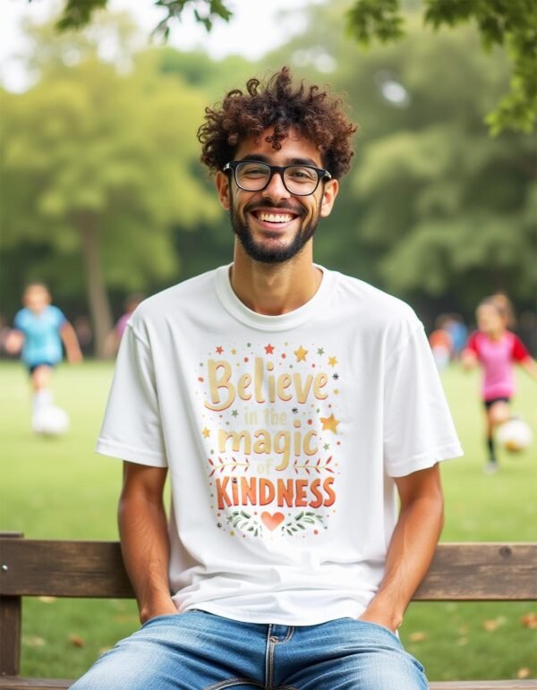 Believe in the Magic of Kindness Unisex T-shirt – Inspire Everyday