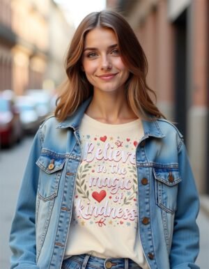 Embrace Positivity with the Believe in the Magic of Kindness Unisex T-shirt