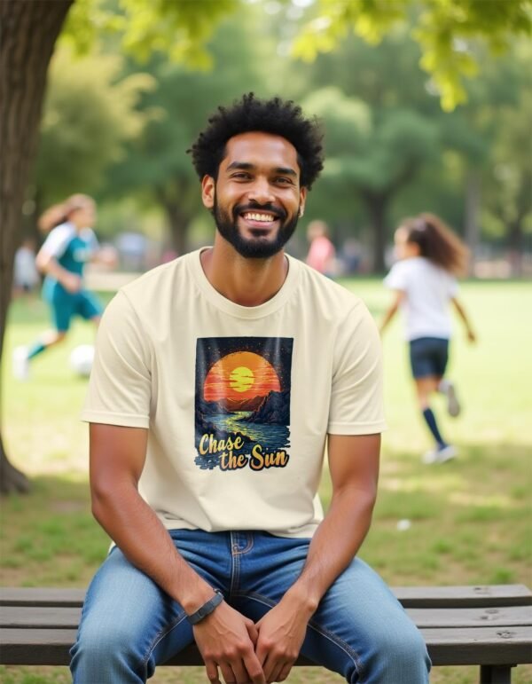 Chase the Sun Unisex T-shirt – Live Brightly
