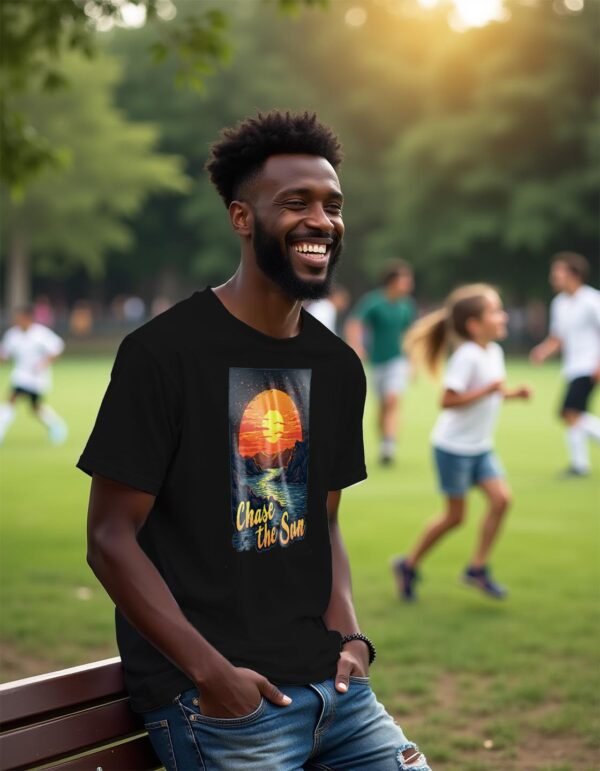 Chase the Sun Unisex T-shirt – Live Brightly