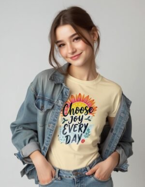 Start Fresh with the Choose Joy Every Day Unisex T-shirt