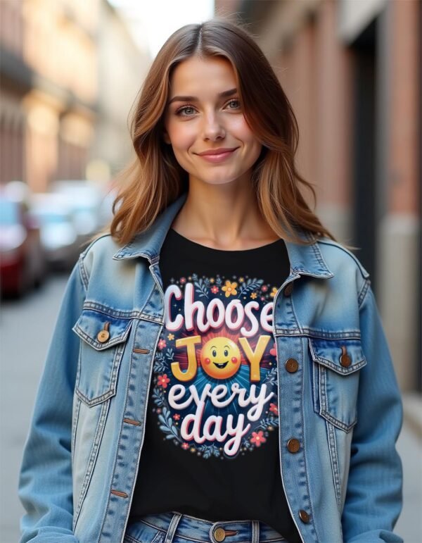 Choose Joy Every Day Unisex T-shirt – Brighten Your Life