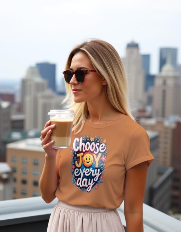 Choose Joy Every Day Unisex T-shirt – Brighten Your Life