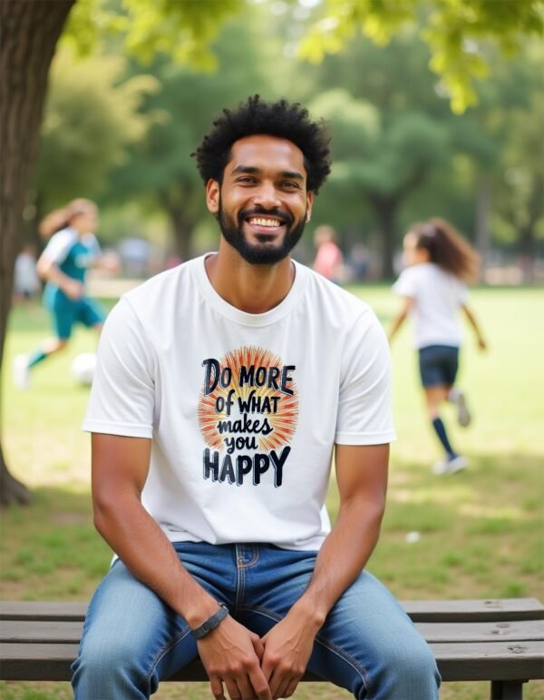 Do More of What Makes You Happy Unisex T-shirt – Follow Your Joy