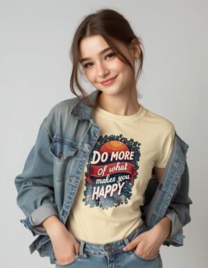 Celebrate Yourself – Do More of What Makes You Happy Unisex T-shirt