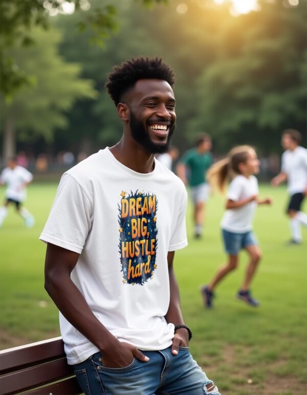 Dream Big, Hustle Hard Unisex T-shirt – For the Go-Getters