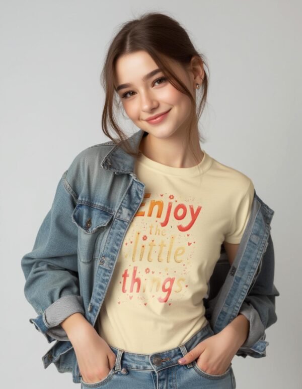 20241210020845-1efb69ba-f6a0-6b2e-bbd4-8ef9ced1a44a.jpg Enjoy the Little Things Unisex T-shirt – Life’s Best in Small Packages
