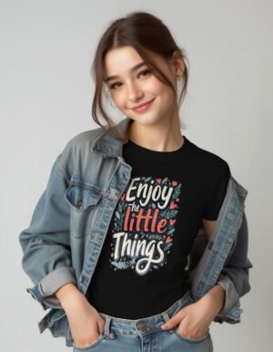 Enjoy the Little Things Unisex T-shirt – Happiness in the Details