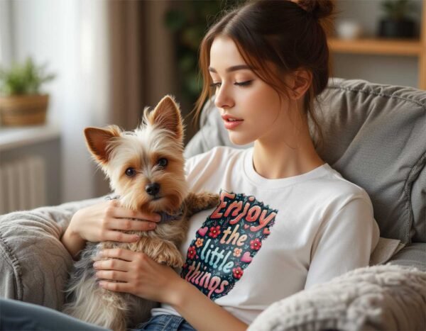 Enjoy the Little Things Unisex T-shirt – Find Joy in Every Moment