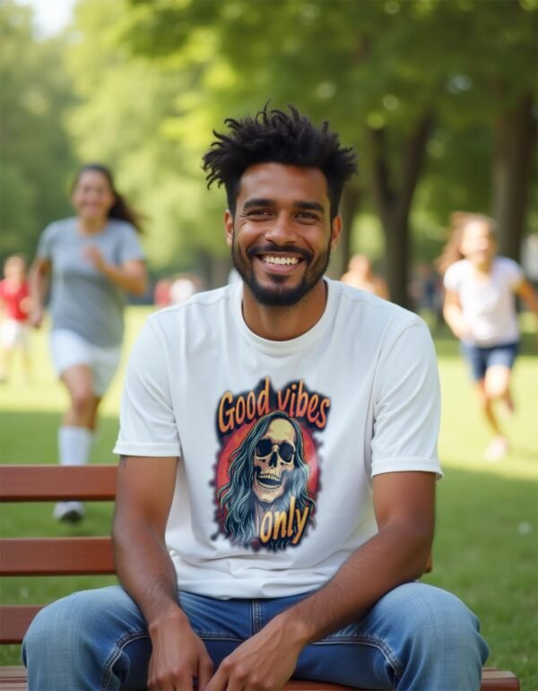 Good Vibes Only Unisex T-shirt – Perfect for Bright Souls