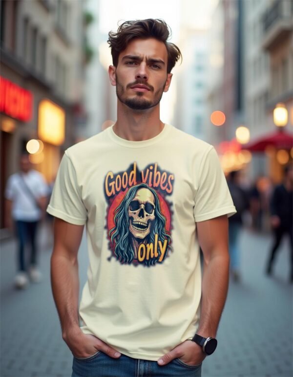 Good Vibes Only Unisex T-shirt – Perfect for Bright Souls