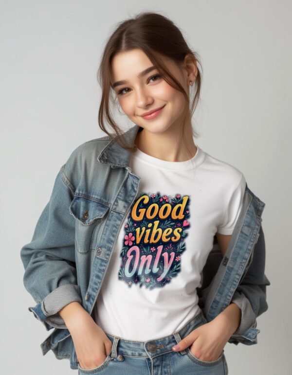 Good Vibes Only Unisex T-shirt – Radiate Happiness