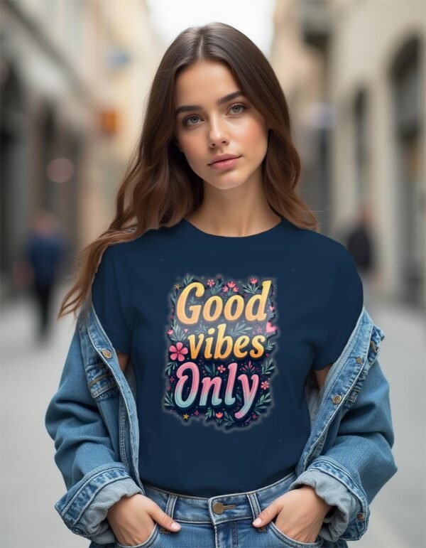 Good Vibes Only Unisex T-shirt – Radiate Happiness