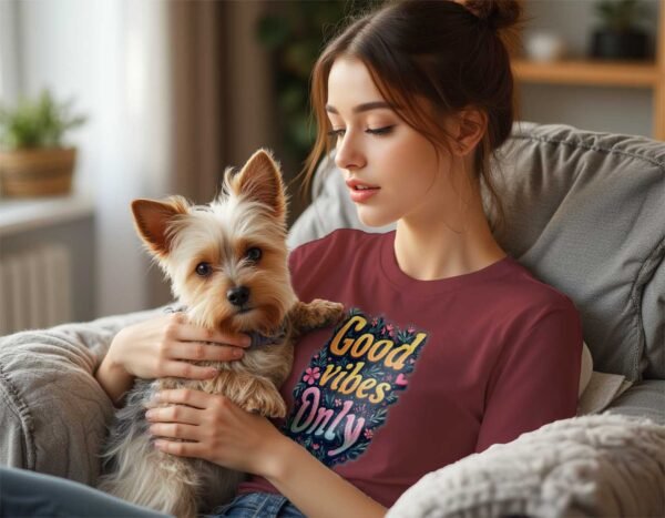 Good Vibes Only Unisex T-shirt – Radiate Happiness