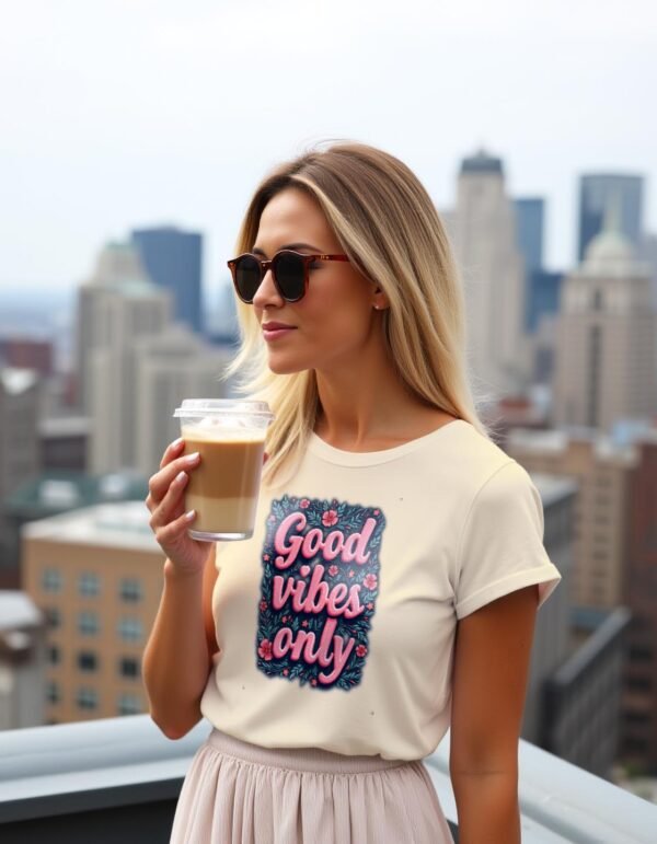 Good Vibes Only Unisex T-shirt – Your Daily Dose of Positivity