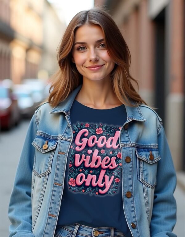 Good Vibes Only Unisex T-shirt – Your Daily Dose of Positivity