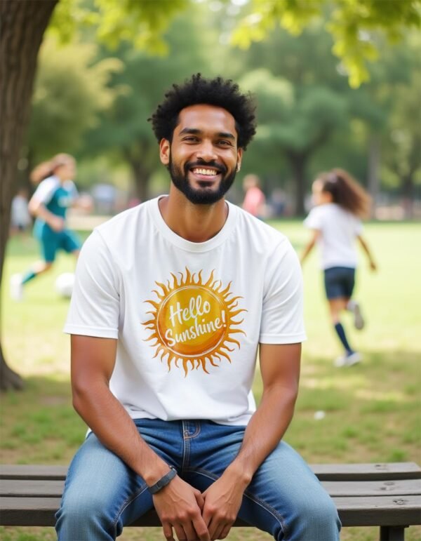 Hello Sunshine Unisex T-shirt – Brighten Every Day