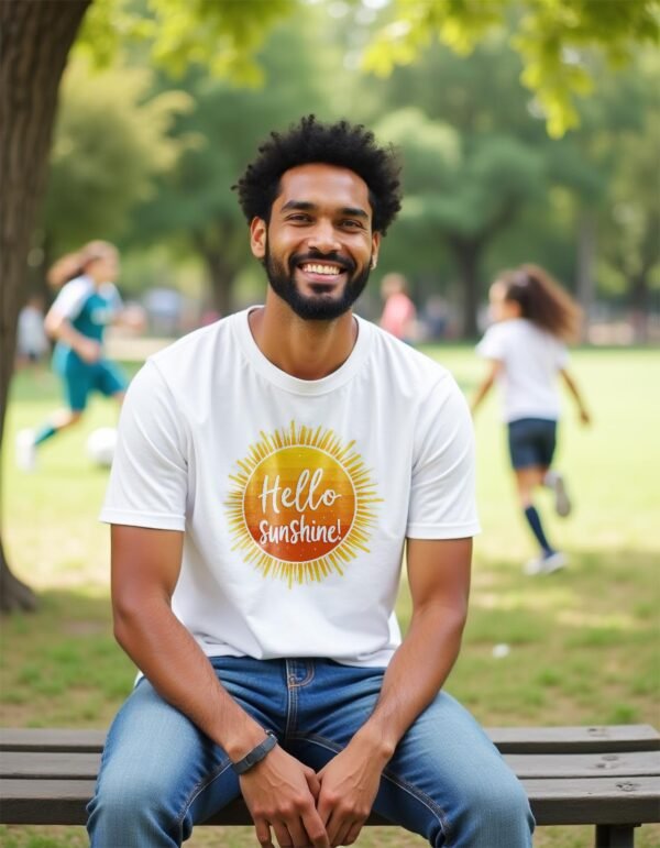 Feel the Glow – Hello Sunshine Unisex T-shirt