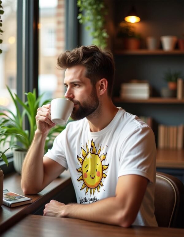 Hello Sunshine Unisex T-shirt – A Ray of Positivity