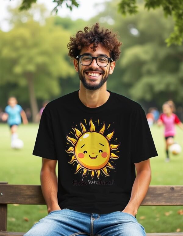 Hello Sunshine Unisex T-shirt – A Ray of Positivity