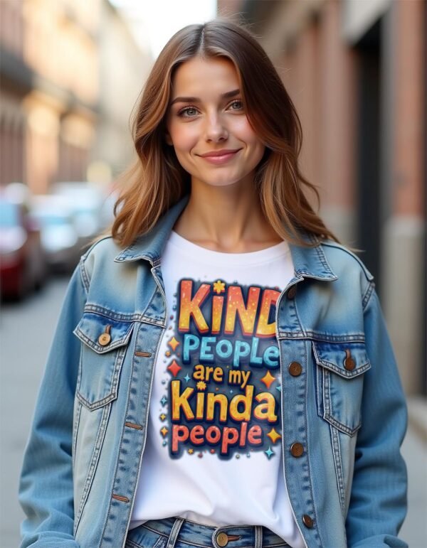 Choose Kindness – Kind People Are My Kinda People Unisex T-shirt