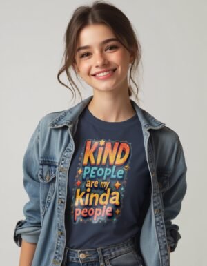 Choose Kindness – Kind People Are My Kinda People Unisex T-shirt
