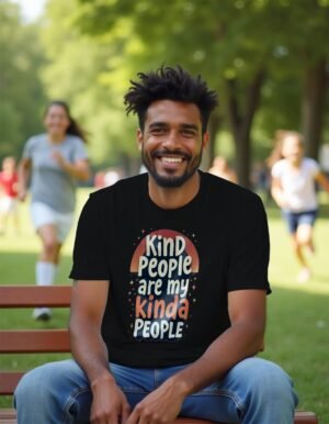 20241211024527-1efb769f-a8ed-6c8c-84c5-9e6115428978.jpg Kind People Are My Kinda People Unisex T-shirt – Positivity Starts Here